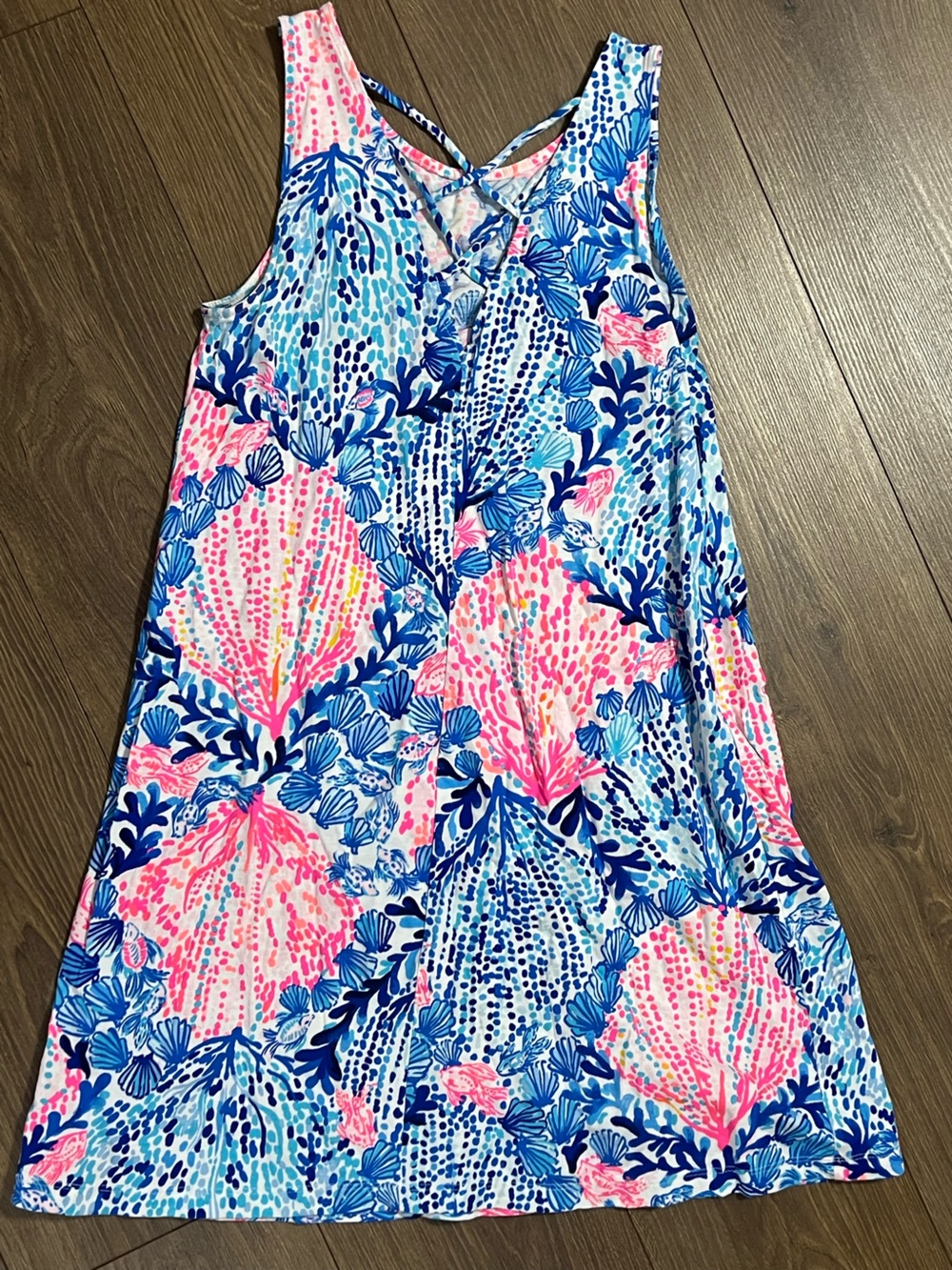 Lilly Pulitzer Sleeveless printed-Swing Dress small - Picture 2 of 5